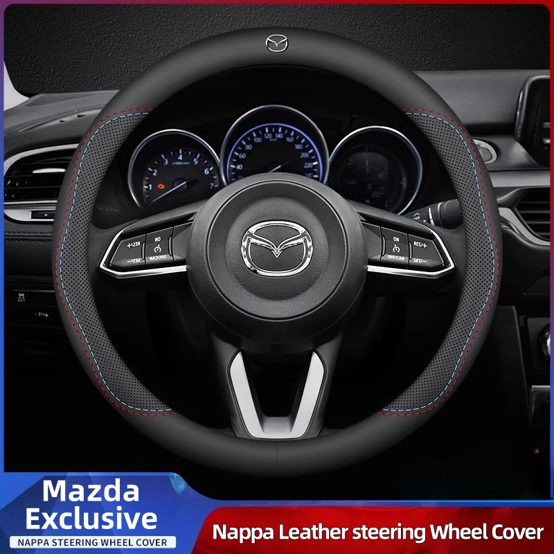 Leder Atmungsaktive Auto Lenkr – Car Steering Wheel Cover Anti Slip Breathable Bewertung und Preis