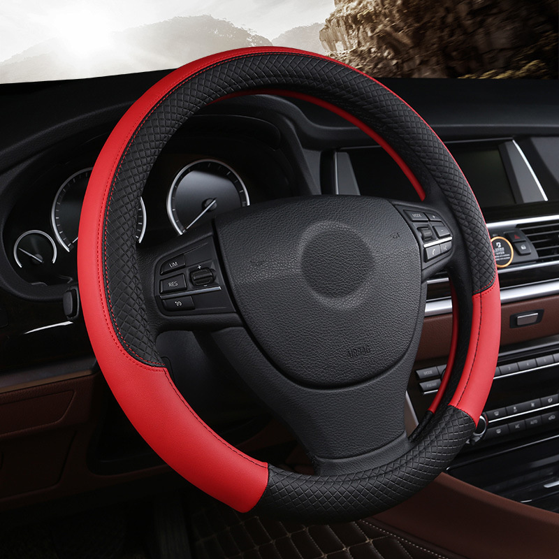 Leder Auto Lenkrad Abdeckung 3 – Car Steering Wheel Cover Anti Slip Breathable Bewertung und Preis
