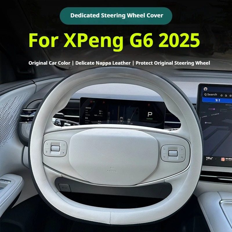 Für Xpeng G6 2025, Auto-Lenkra – Car Steering Wheel Cover Anti Slip Breathable Bewertung und Preis