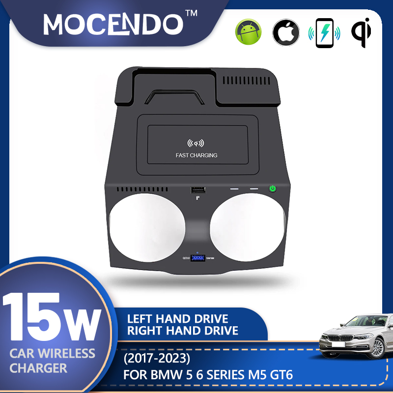 Für BMW 5 6 Serie G30 G38 G32  – Wireless Car Charger Mount Fast Charging Bewertung und Preis